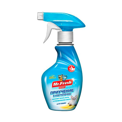 Mr. Fresh Expert приучение к когтеточке