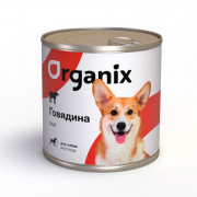 ORGANIX консервы для собак говядина
