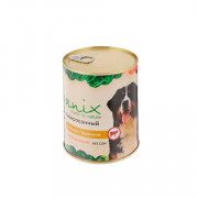 ORGANIX консервы для собак говядина с бараниной