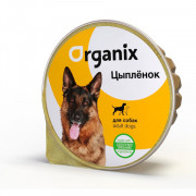 ORGANIX консервы для собак цыпленок