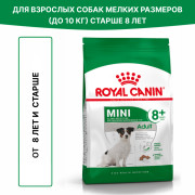 Royal Canin Mini Adult 8+ корм для пожилых собак мелких пород