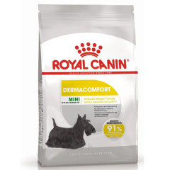 Royal Canin Mini Dermacomfort Корм сухой для взрослых собак мелких размеров при раздражениях и зуде кожи