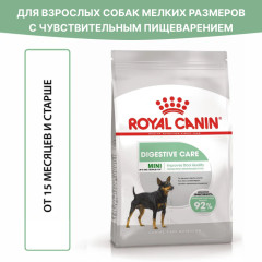 Royal Canin Mini Digestive Care Корм сухой для взрослых собак мелких размеров с чувствительным пищеварением