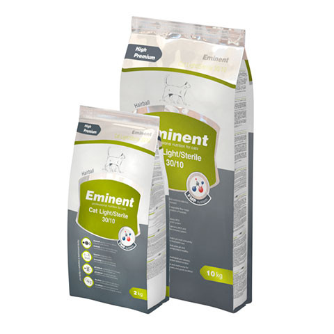 Eminent Cat Light Sterile 30/10 Chicken корм сухой для стерилизованных кошек с курицей