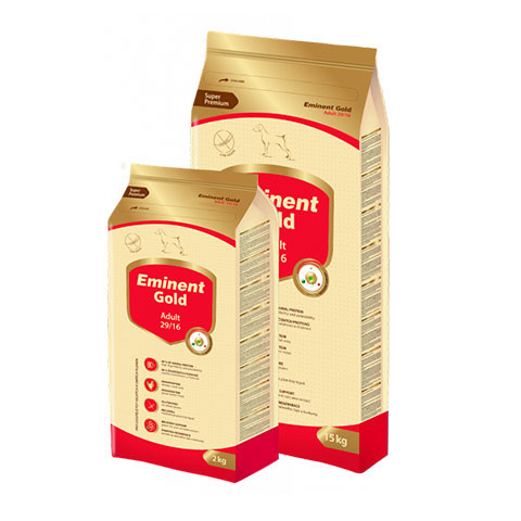 Eminent Gold Adult 29/16 Small and Medium Breed корм сухой для взрослых собак мелких и средних пород