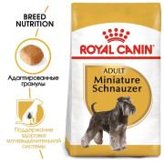 Royal Canin Miniature Schnauzer Adult Корм сухой для взрослых собак породы Миниатюрный Шнауцер от 10 месяцев