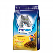 Prevital Cat корм сухой для взрослых кошек курица с овощами