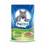 Prevital Classic корм консервированный для стерилизованных кошек с птицей в соусе