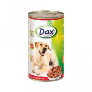 Dax Dog корм консервированный для взрослых собак с говядиной в соусе