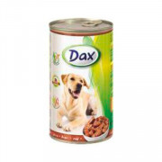 Dax Dog корм консервированный для взрослых собак с печенью в соусе