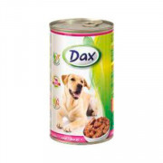 Dax Dog корм консервированный для взрослых собак с телятиной в соусе