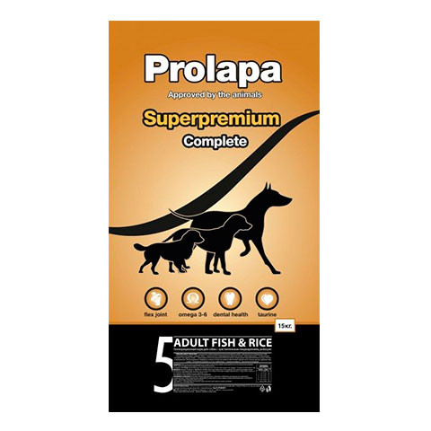 Prolapa Adult Fish and Rice корм сухой для взрослых собак с чувствительным пищеварением рыба и рис