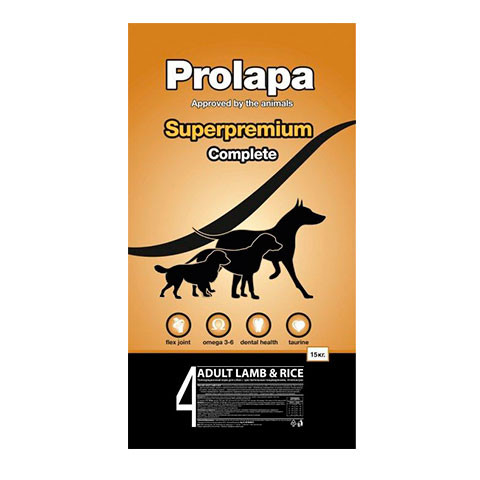 Prolapa Adult Lamb and Rice корм сухой для взрослых собак с чувствительным пищеварением ягненок рис