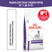 Royal Canin Neutered Medium Adult Корм сухой для стерилизованных взрослых собак средних пород (от 11 до 25 кг) или склонных к набору веса