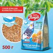 Happy Jungle корм для волнистых попугаев при линьке