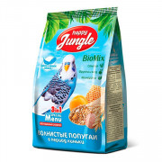 Happy Jungle корм для волнистых попугаев при линьке