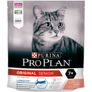 Purina Pro Plan Senior Original 7+ корм сухой для взрослых кошек старше 7 лет, с лососем