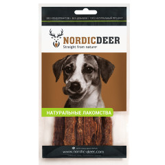 Nordic Deer лакомство для собак вымя говяжье