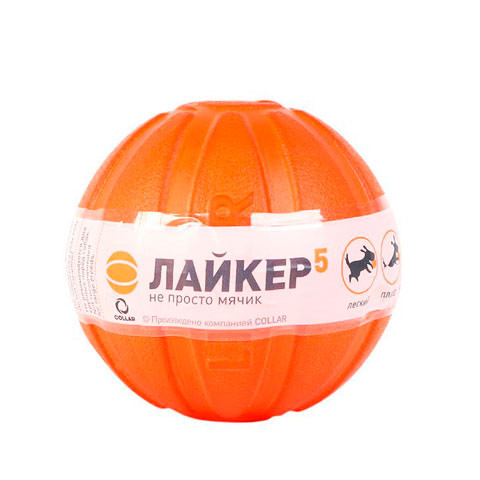 LIKER мячик лайкер оранжевый