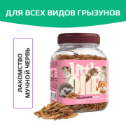 Little One мучной червь лакомство для всеядных грызунов