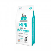 Brit Care Mini GF Light and Sterilised корм беззерновой для стерилизованных собак мини-пород с избыточным весом