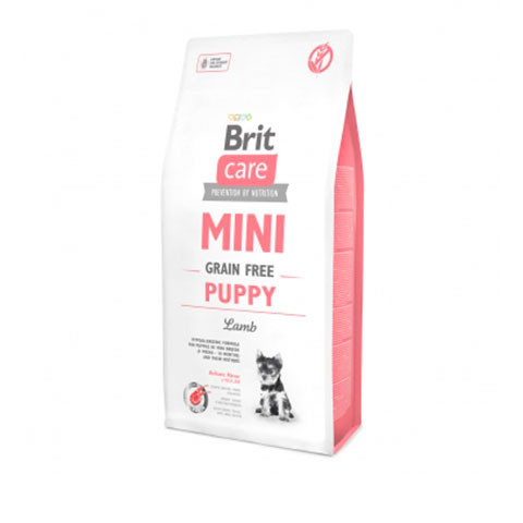 Brit Care Mini GF Puppy Lamb корм беззерновой для щенков мини-пород ягненок