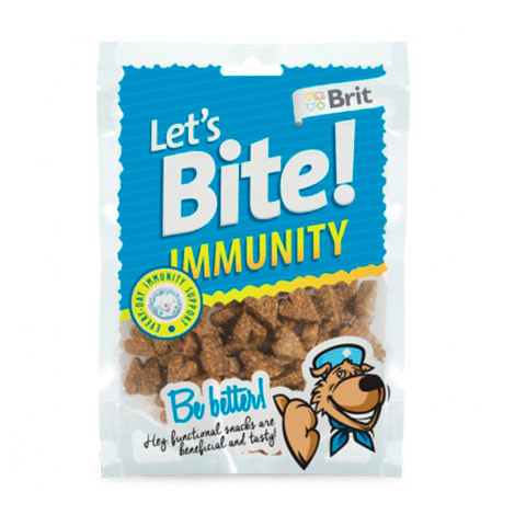 Brit Let's Bite лакомство для собак иммунитет