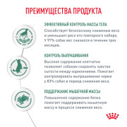 Royal Canin Satiety Weight Management dogs корм сухой полнорационный диетический для взрослых собак для снижения веса