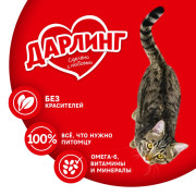 Дарлинг сухой корм для кошек мясо и овощи