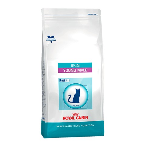 Royal Canin Skin Young Male корм для кастрированных котов с чувствительной кожей