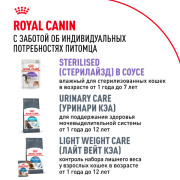 Royal Canin Sterilised Корм консервированный для стерилизованных взрослых кошек в желе