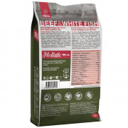 Blitz Holistic Beef & White Fish Adult Dog Medium & Large breeds Grain Free корм сухой беззерновой для взрослых собак средних и крупных пород, с говядиной и белой рыбой